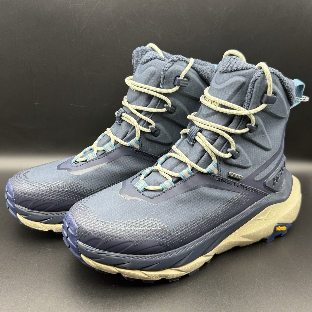 Hoka One One Women's Sz 8 B Blue Kaha 2 Frost GTX Waterproof Hiking Boots